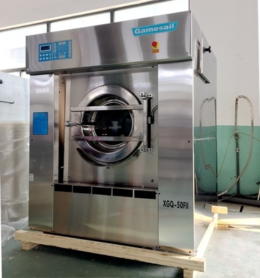 Water Efficient Professional Laundry Equipment , Front Loading Commercial Clothes Dryer